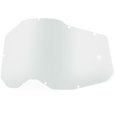 Clear Replacement Lens for Motorcycle Goggles 100% Strata 2/Accuri 2/Racecraft 2