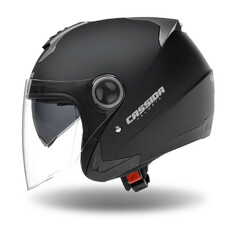 Motorradhelm Cassida Magnum schwarz matt