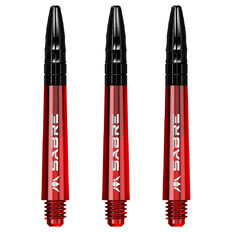 Násadky Mission Sabre Shafts Red Tweenie 3ks