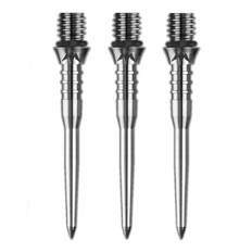 Dart Points Mission Titan Pro Ti Conversion Grooved Silver 30 mm – 3-Pack