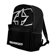 Hátizsák Oxford X-Rider Essential Backpack fekete/fényvisszaverő 15l