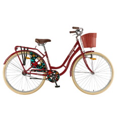 Městské kolo Polar Grazia Bordo 28