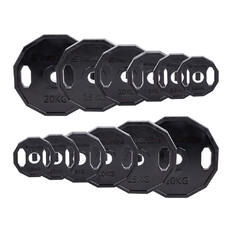 Gumowane obciążenia olimpijskie inSPORTline Ruberton 50 mm 1,25-25 kg