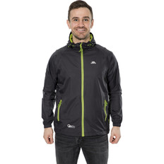 Unisex skladacia bunda Trespass Qikpac Jacket - Black