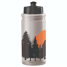 Kerékpáros palack Kellys Trace 022 0,5l - Forest Semi-Transparent White