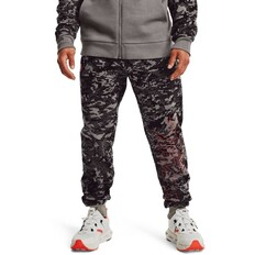 Pánske tepláky Under Armour Rival FLC Camo Script JGR