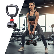 Úchop s klipem na činky inSPORTline Dumhold