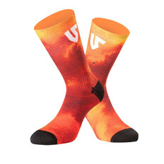 Socks Undershield Tye Dye Red