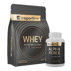 SADA: Protein inSPORTline WHEY 700g + Stimulant inSPORTline AlphaForce, 90 kapslí