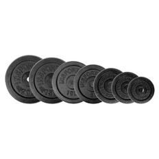 Cast Iron Weight Plate Set inSPORTline 2x0.5-20 kg