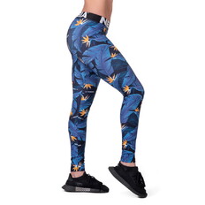 Nebbia Mid Waist Ocean Power 566 Damen Leggings