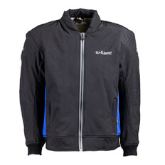 Softshell motoros kabát W-TEC Langon - fekete-kék