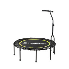 Rugó nélküli jumping fitness trambulin markolattal inSPORTline Cordy 114 cm