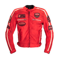 Męska kurtka motocyklowa W-TEC Patriot Red