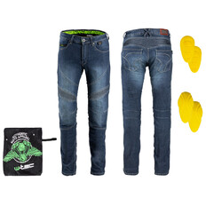 Męskie spodnie jeansy motocyklowe W-TEC Oliver