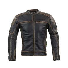 W-TEC Mungelli Leder Motorradjacke