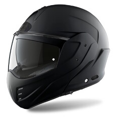 Flip-Up Motorcycle Helmet Airoh Mathisse Color Matte Black P/J