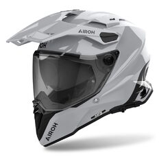 Moto přilba Airoh Commander 2 Color lesklá šedá