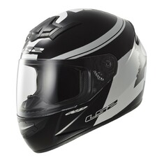 Moto přilba LS2 Rookie Fluo Black-White