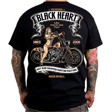 T-shirt BLACK HEART Carmen