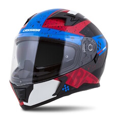 Motorcycle Helmet Cassida Integral 3.0 DRFT Pearl Blue/Red/Black/White