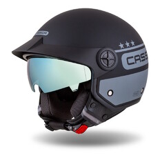 Motorradhelm Cassida Handy Plus Chief grau matt/schwarz