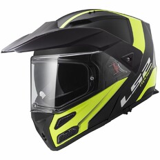 Výklopná prilba LS2 FF324 Metro Rapid Matt Black Yellow P/J