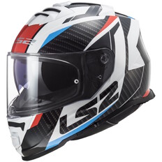 Moto prilba LS2 FF800 Storm II Racer Red Blue