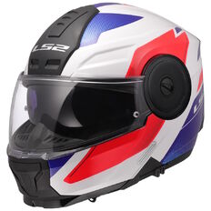 Výklopná moto prilba LS2 FF902 Scope II Duria White Blue Red