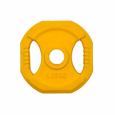 Square Rubber-Coated Weight Plate inSPORTline Pump 1.25 kg 30 mm