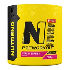 Pre-workout směs Nutrend N1 PRO 300 g