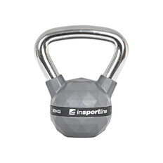 Rubber-Coated Kettlebell inSPORTline PU 10 kg