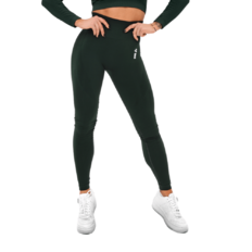 Boco Wear Bottle Green Cropped Damen Leggings