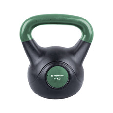 Hantla bitumiczna inSPORTline Kettlebell Dark 10 kg