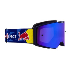 Motocross Goggles Red Bull Spect Torp, Matte Blue, Blue Mirrored Lens