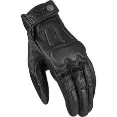 Leather Motorcycle Gloves LS2 Rust