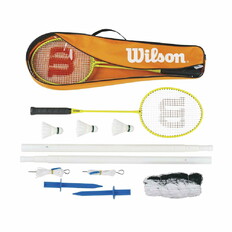 Badminton Set Wilson – 4 Racquets + Net