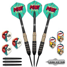 Darts nyíl Shot Value Range Gift Pack steel 3 db