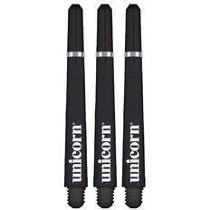 Dart Shafts Unicorn Gripper 4 Black Long – 3-Pack