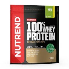 Práškový koncentrát Nutrend 100% WHEY Protein 1000g
