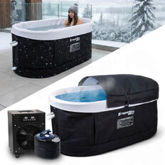 Přenosná otužovací vana inSPORTline FrostPeace s termoregulačním a napařovacím systémem