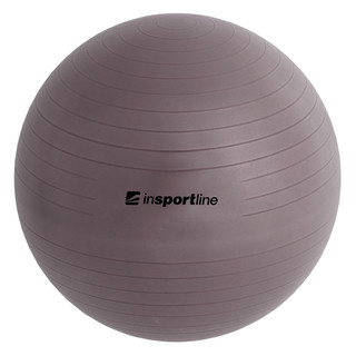 Piłka gimnastyczna inSPORTline Top Ball 65 cm - Ciemny szary