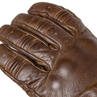 Moto rukavice W-TEC Inverner - tmavě hnědá