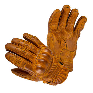 Kožené moto rukavice W-TEC Trogir - hnedá - hnedá