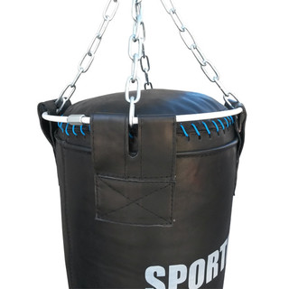 Kožené boxovacie vrece SportKO Leather 35x130 cm