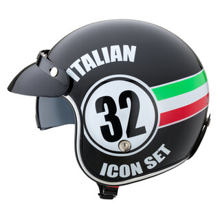 Moto přilba W-TEC Café Racer - Italian 32
