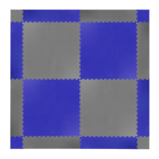 Puzzle zátěžová podložka inSPORTline Simple modrá