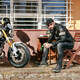 Męska skórzana kurtka motocyklowa W-TEC Milano