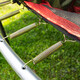 Trampolina ogrodowa z siatką kompletny zestaw inSPORTline Flea PRO 430 cm