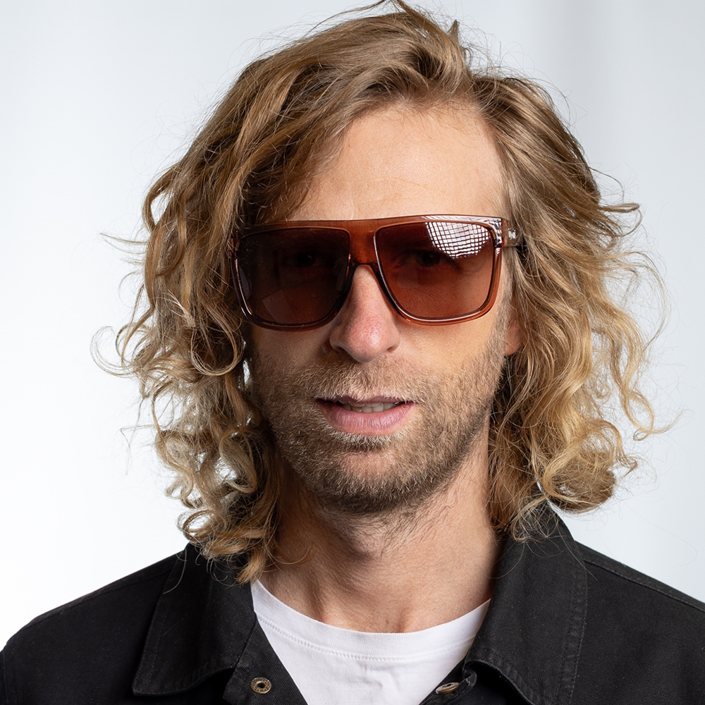 Sportovní sluneční brýle Tripoint Rajka Shiny Transparent Brown Gradient Brown Cat.3 - Obrázek 7